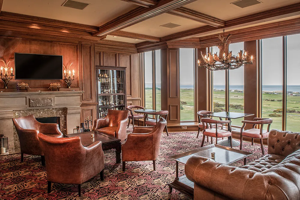The Old Course Hotel boasts the oldest golf course in the world. But inside it’s been smartly restored.