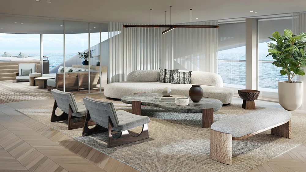 The main lounge.ACOYA DESIGN HOUSE